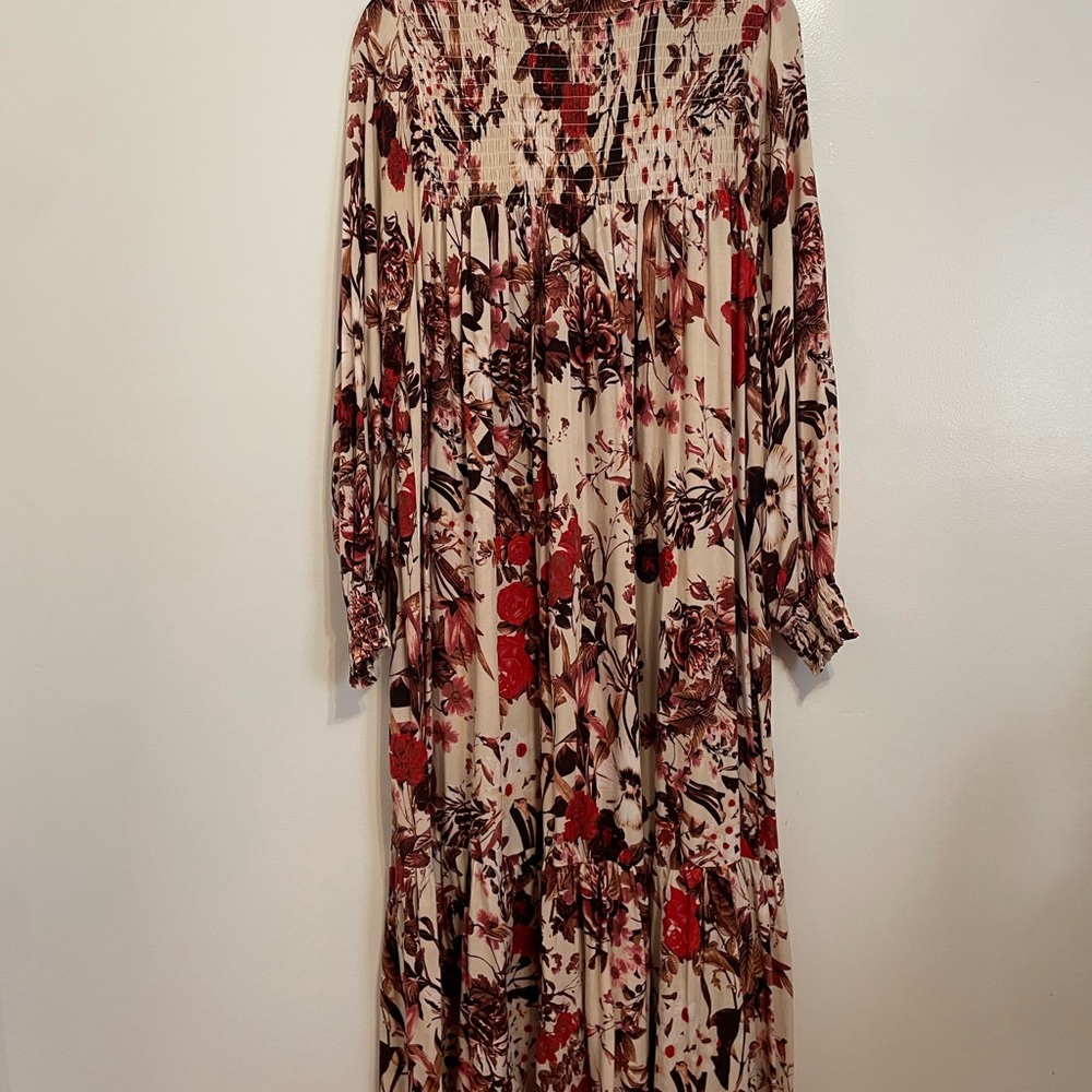 H&M Maxi Ruffle Dress Size 2 - Picture 5 of 11